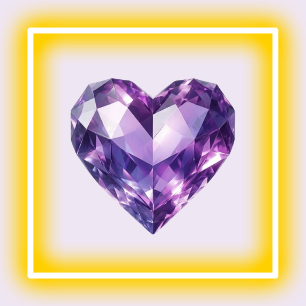 amethyst-heart